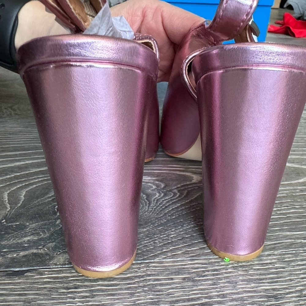 RAID Rai Pink Sling Back Heeled Sandals Size 7 - Picture 6 of 11